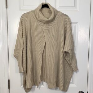 Cozy Cream Turtleneck Sweater